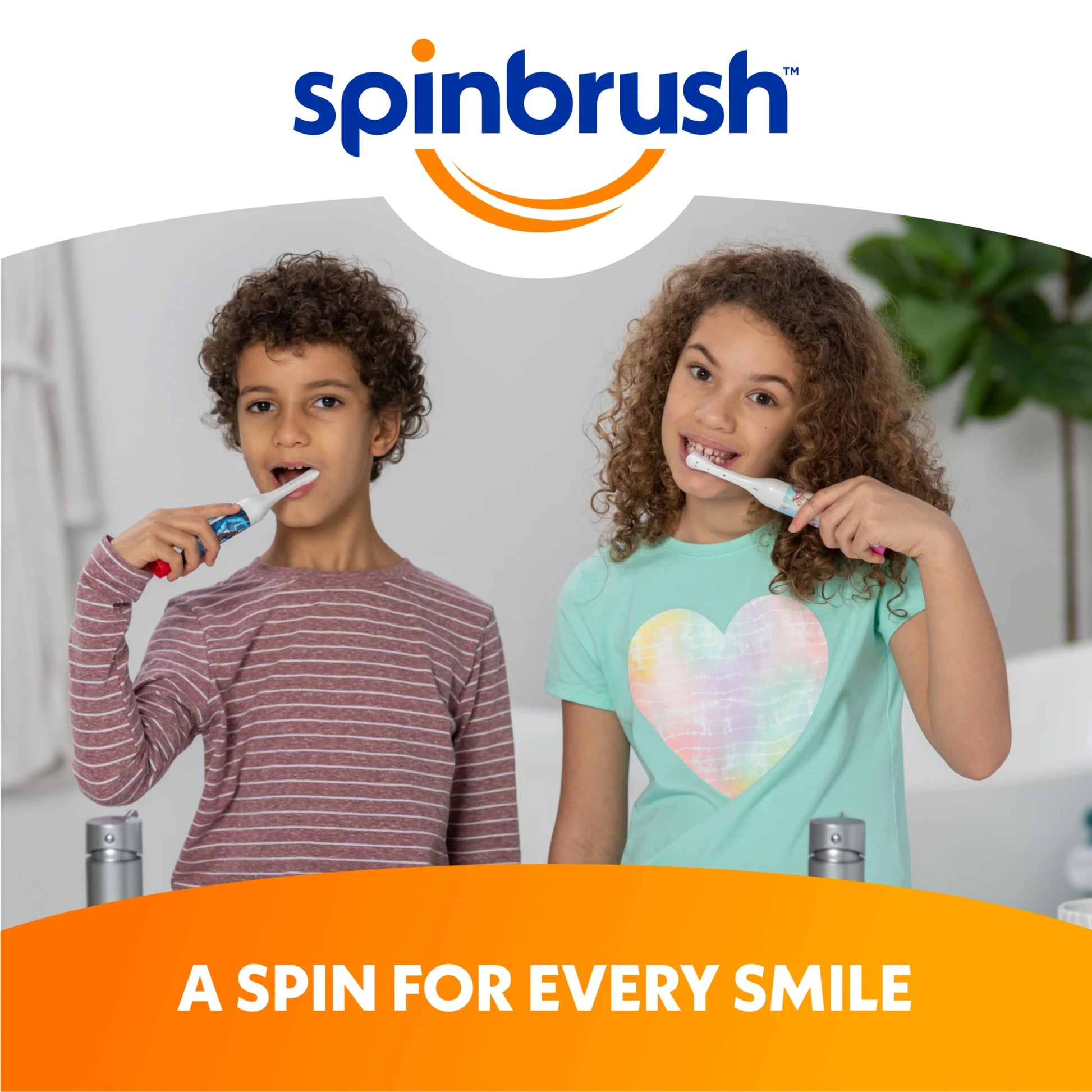 Superman Battery Powered Electric Toothbrush for Children Ages 3+ with AA Battery, Soft Head Bristles